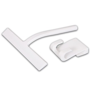 Скребок для удаления воды FDA-85 силиконовый, белый