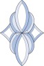 Бевелс AV05 дверной (8 элементов) 198 х 295 мм