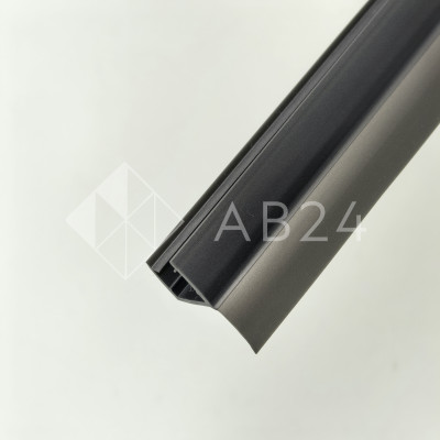 Уплотнитель ПРЕМИУМ Ц-образный серый 2.5 м, ус 16 мм под стекло 8 мм FDPP-415.8