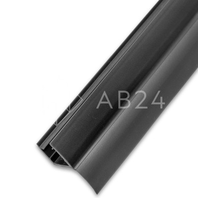 Уплотнитель ПРЕМИУМ Ц-образный серый 2.5 м, ус 16 мм под стекло 8 мм FDPP-415.8