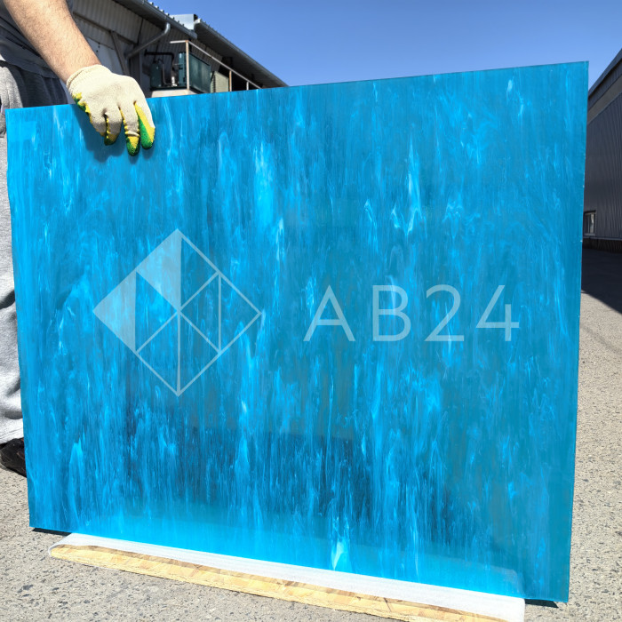 Стекло витражное AV 833-92S пол-листа (78 х 48 см)