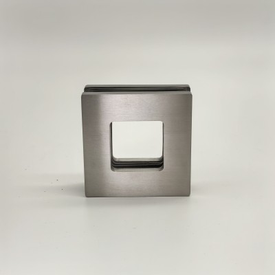 Ручка купе Дриада FDR-110, 77х77 квадратная, нержавейка/матовый