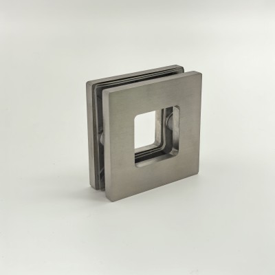 Ручка купе Дриада FDR-110, 77х77 квадратная, нержавейка/матовый