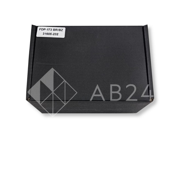 Петля Майя FDP-173 стекло-стекло 135°, латунь/бронза