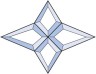 Бевелс AV180 фрамужный (4 элемента) 197 х 152 мм