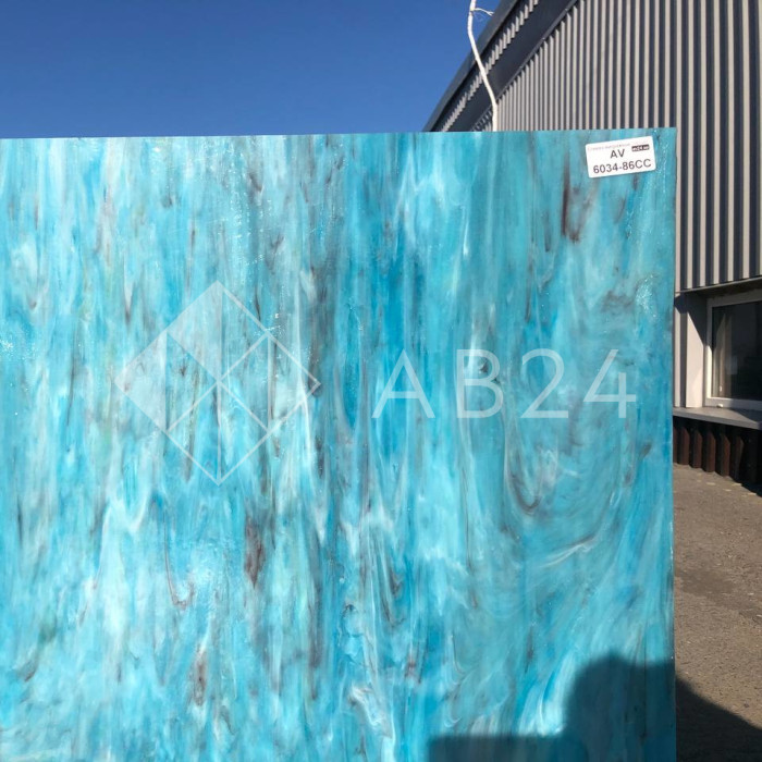 Стекло витражное AV 6034-86СС пол-листа (78 х 48 см)