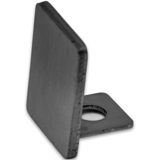 Заглушка торцевая FDPA-601 для опорного профиля 19х15х2, нержавейка/оружейная сталь