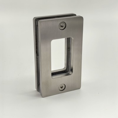 Ручка купе Дриада FDR-111, 122х70 прямоугольная, межосевое 100, нержавейка/матовый