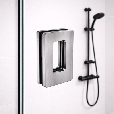 Ручка купе Дриада FDR-111, 122х70 прямоугольная, межосевое 100, нержавейка/матовый