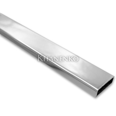 Труба FDT-392, 30х10х2 мм 2 м, нержавейка/полированный16K