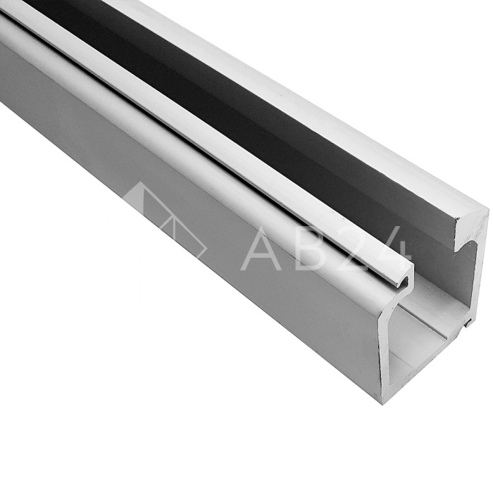 Трек FDS-111.170 для раздвижной системы FDS-11 с крышкой, длина 3 м, алюминий/матовый