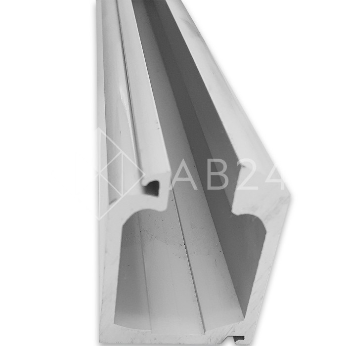 Трек FDS-111.170 для раздвижной системы FDS-11 с крышкой, длина 3 м, алюминий/матовый