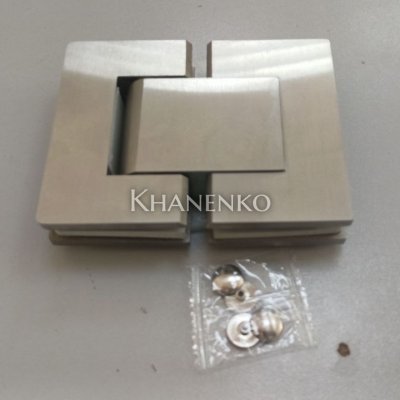 Гидравлическая петля Калипсо стекло-стекло 180˚ FDP-162 SUS304/SSS, Матовый
