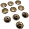 Комплект декоративных заглушек FDA-95 на винты-10шт, ПВХ/бронза