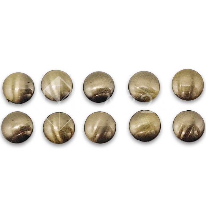 Комплект декоративных заглушек FDA-95 на винты-10шт, ПВХ/бронза