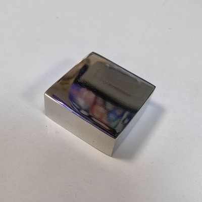 Заглушка квадратная FDRA-03 для ручки скобы 24х24 мм, нержавейка/полированный