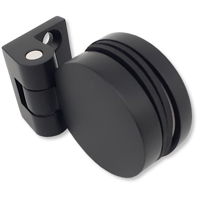 Петля Гея FDP-140 стена-стекло, латунь/черный