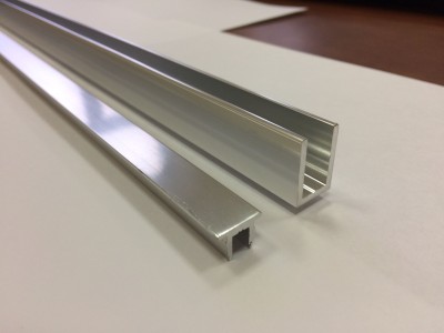 Заглушка верхняя FDPA-500.3, 19х13х2мм, 3 м, для п-образного профиля, алюминий/матовый