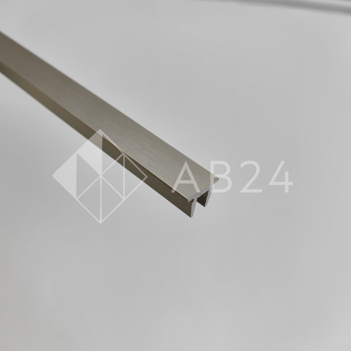 Заглушка верхняя FDPA-500.3, 19х13х2мм, 3 м, для п-образного профиля, алюминий/матовый