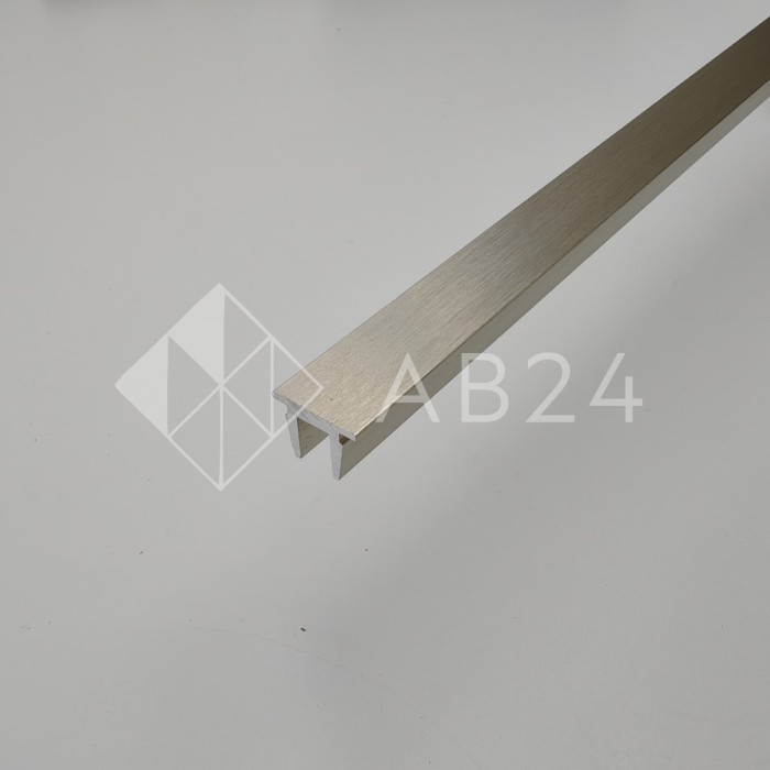 Заглушка верхняя FDPA-500.3, 19х13х2мм, 3 м, для п-образного профиля, алюминий/матовый