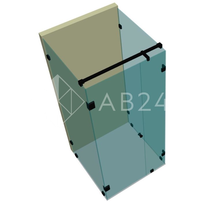 Душевая кабина п-образная DK-401К на коннекторах