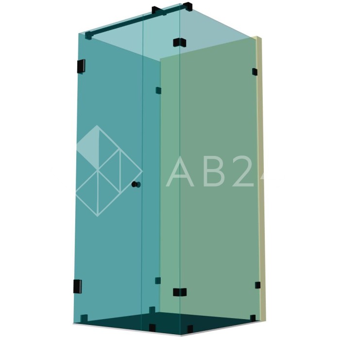 Душевая кабина п-образная DK-401К на коннекторах