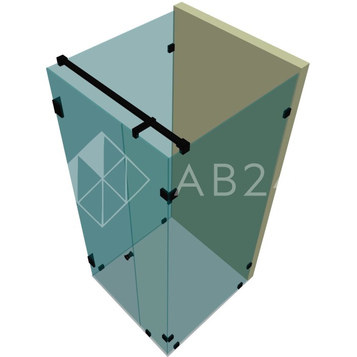 Душевая кабина п-образная DK-401К на коннекторах