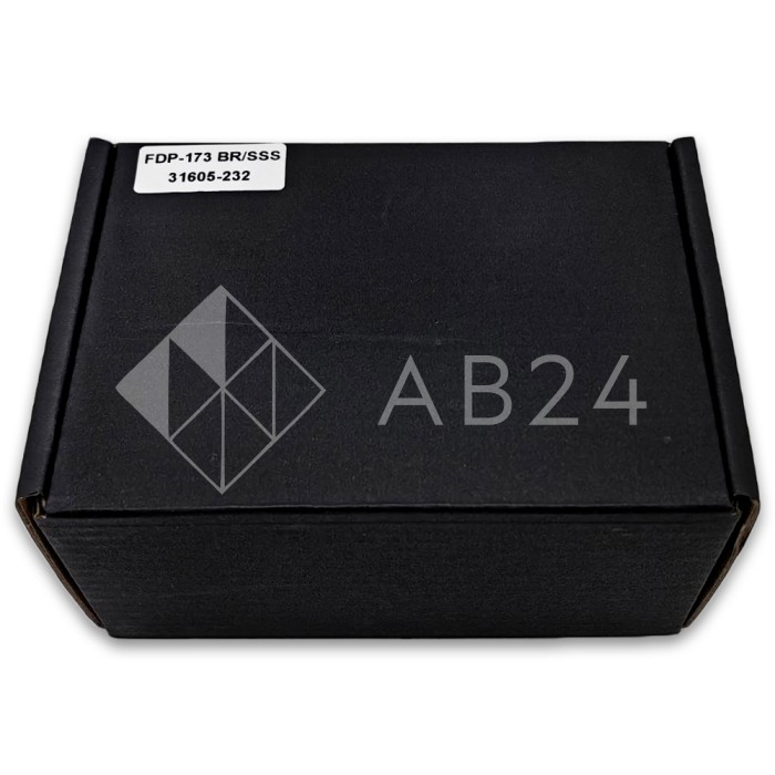 Петля Майя FDP-173 стекло-стекло 135°, латунь/матовый