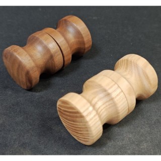 Ручка кноб FDR-46 для саун, ясень/бесцветный