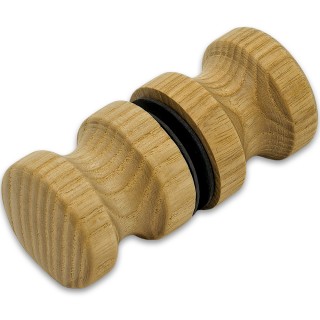 Ручка кноб FDR-46 для саун, ясень/бесцветный