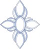 Бевелс AV09 дверной (13 элементов) 395 х 476 мм