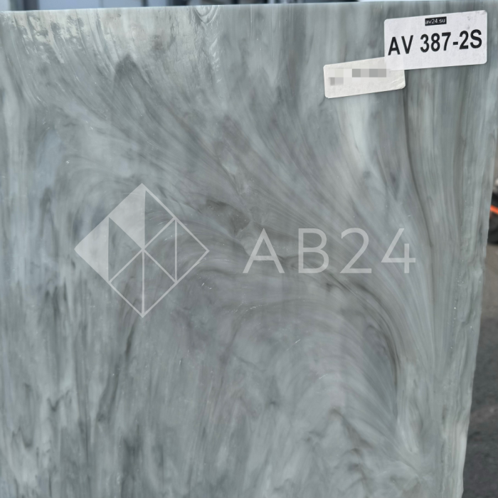 Стекло витражное AV 387-2S четверть листа (39 х 48 см)