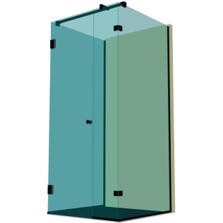 Душевая кабина п-образная DK-401P в опорном профиле