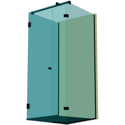 Душевая кабина п-образная DK-401P в опорном профиле