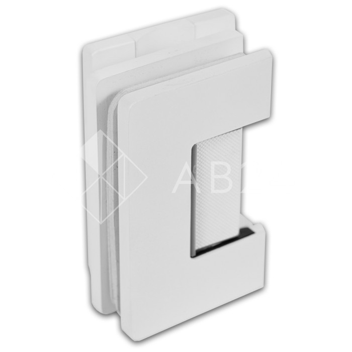 Петля Афина FDP-131 стена-стекло центр. крепление, латунь/белый