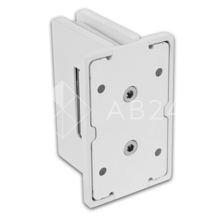 Петля Афина FDP-131 стена-стекло центр. крепление, латунь/белый