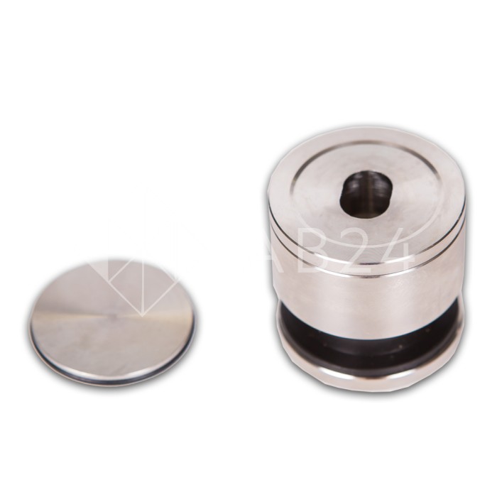 Точечное крепление FKK-27 с крышкой 19-26 мм без зенковки Ø35 мм рег.для стекла 10 мм, нержавейка/матовый