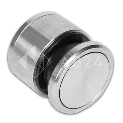 Точечное крепление FKK-27 с крышкой 19-26 мм без зенковки Ø35 мм рег.для стекла 10 мм, нержавейка/матовый