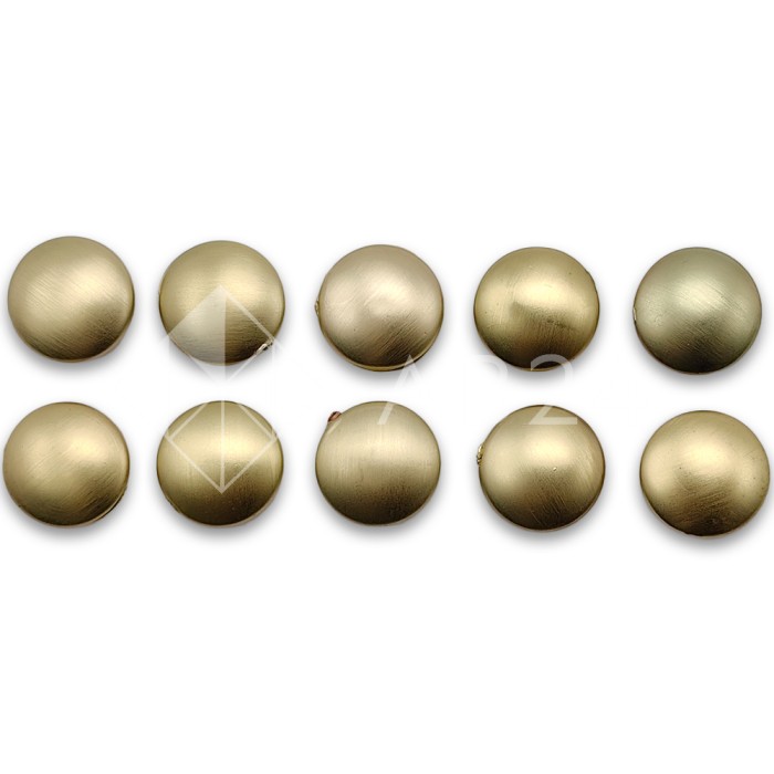 Комплект декоративных заглушек FDA-95 на винты-10шт, ПВХ/матовое золото