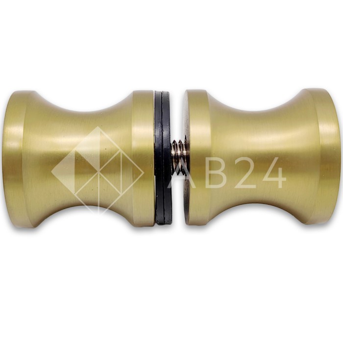 Ручка кноб FDR-40, нержавейка/брашированное золото