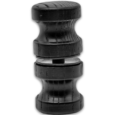 Ручка кноб FDR-46 для саун, ясень/черный