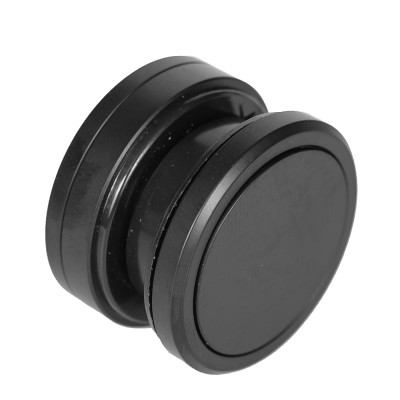 Точечное крепление FKK-30 с крышкой 8-12мм без зенковки O35 мм регулируемое, для стекла 10-12мм, нержавейка/черный