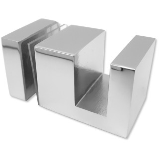 Крючок-полотенцесушитель FDA-02 Сквозной, латунь/хром