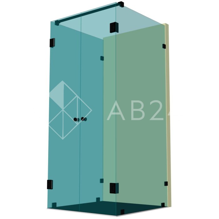 Душевая кабина п-образная DK-402К на коннекторах