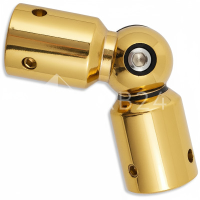 Соединитель FDC-13 трубы 19 90°-180°, нержавейка/золото