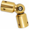 Соединитель FDC-13 трубы 19 90°-180°, нержавейка/золото