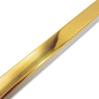 Труба FDT-552, 15х15х1.5 мм 2 м, нержавейка/золото