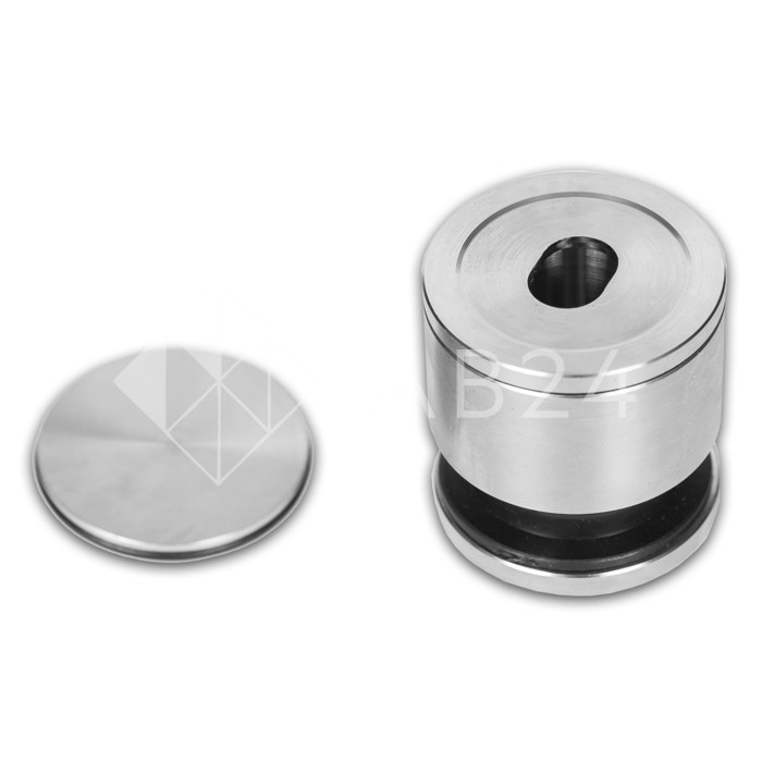 Точечное крепление FKK-28 с крышкой 22-32 мм без зенковки Ø35 мм рег.для стекла 10 мм, нержавейка/матовый