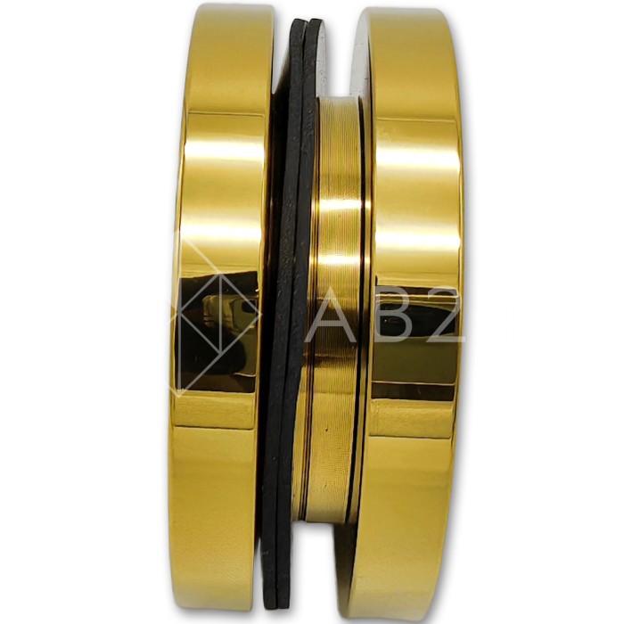 Ручка купе FDR-13, нержавейка/золото