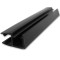 Уплотнитель угловой 90° черный 2.5 м под стекло 8 мм FDPP-119.8